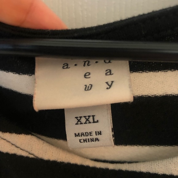 Striped midi dress- xxl - Picture 5 of 5